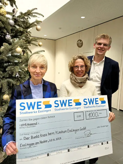 SWE-Weihnachtsspende am 20. Dezember 2024