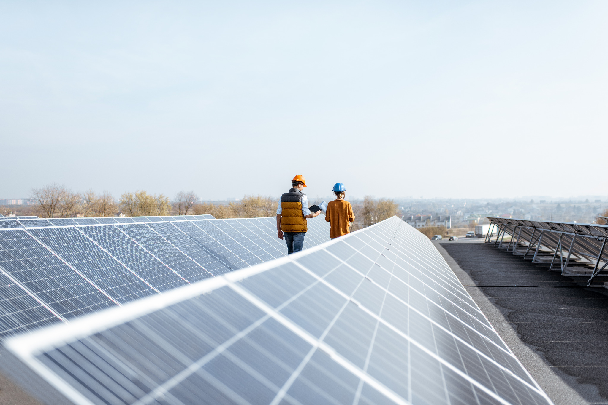 PV Anlage Feld