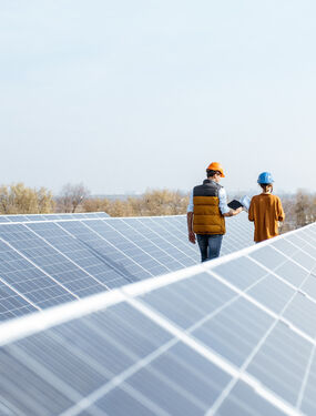 PV Anlage Feld