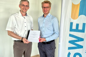 Jörg Zou, Geschäftsführer Stadtwerke Esslingen und Andreas Lüth, Vorstandsvorsitzender SIV.AG